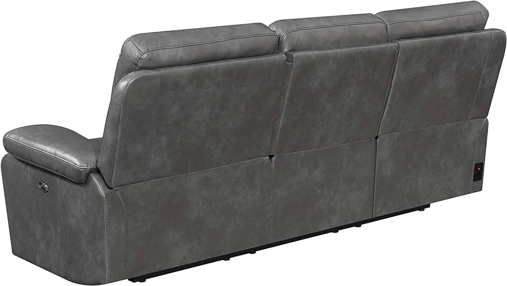 Charcoal Power Sofa U2524