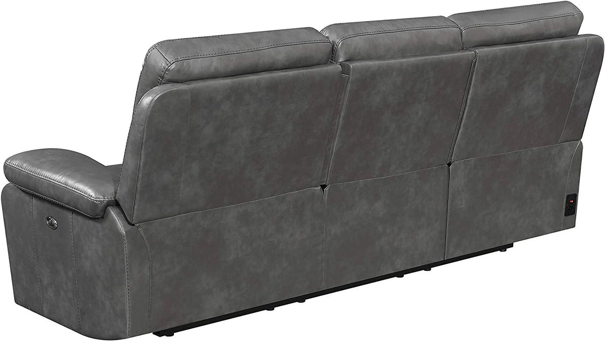 Charcoal Power Sofa U2524
