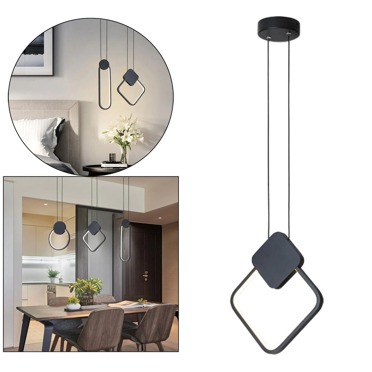 Metal Ceiling Pendant Hanging Light Chandelier Lamp A585