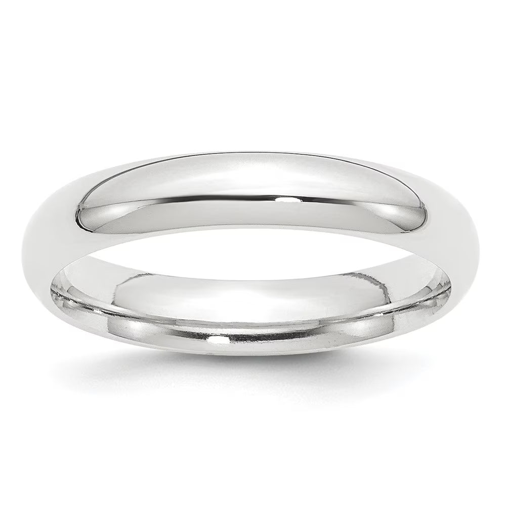 Platinum 4mm Comfort-Fit Wedding Band Size: 6 D969161