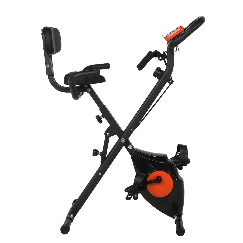 Folding Exercise Bike Black G115
