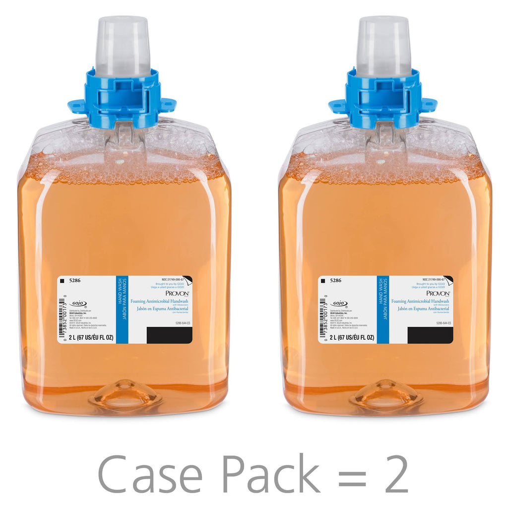 Foaming Antimicrobial Handwash, 2000 mL, 2/Case O962352