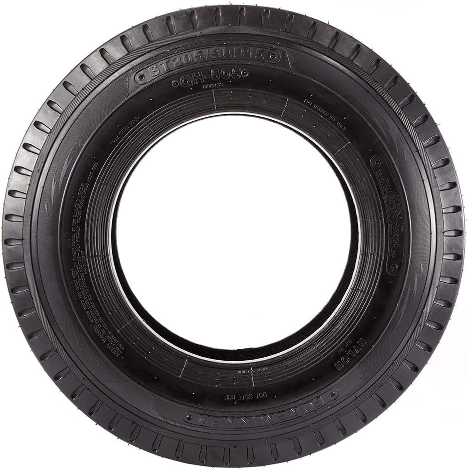Set of 4 Trailer Tires ST205/90D15 10 PR Load Range E F855761