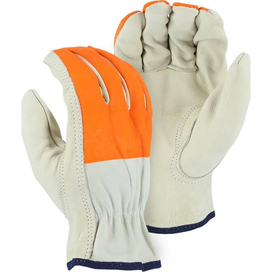 Large Leather Drivers Gloves (Pk 12 Pairs) S108801