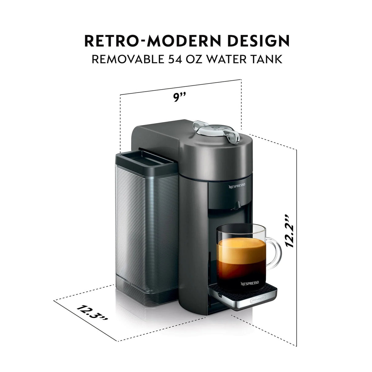 Coffee and Espresso Machine with Aerocinno E280951
