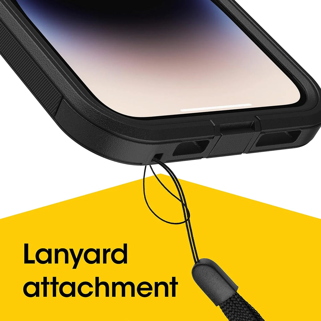 Black Defender Series XT Case for iPhone 14 Pro C299738