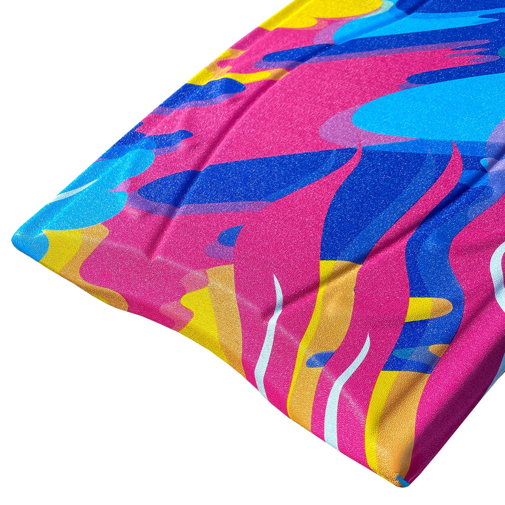 40" Pink & Blue Bodyboard with Leash E799333