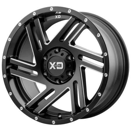 Satin Black Milled Wheel Rim 18x9 8x6.5 0mm F1471