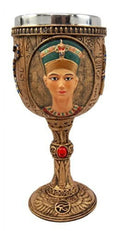 Golden Hieroglyphic 6oz Wine Goblet V68895