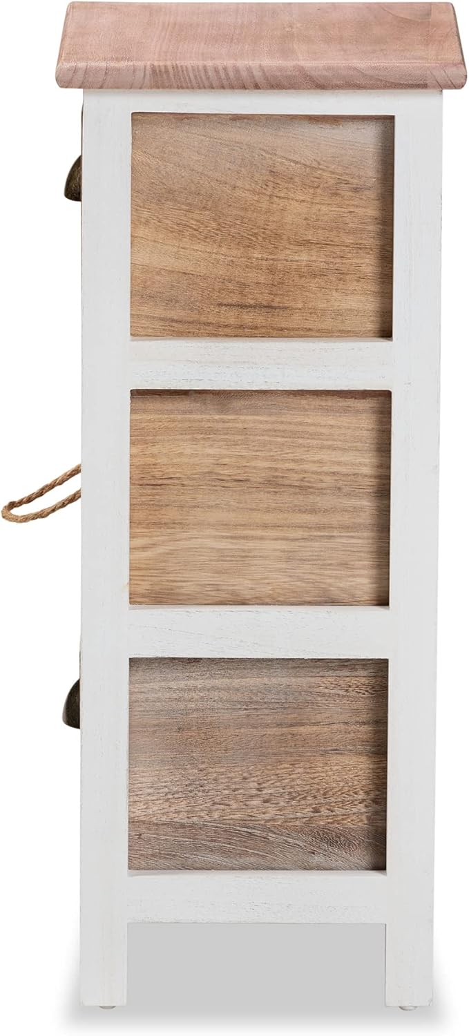 White/Oak Brown Shelving and Cabinets R5454