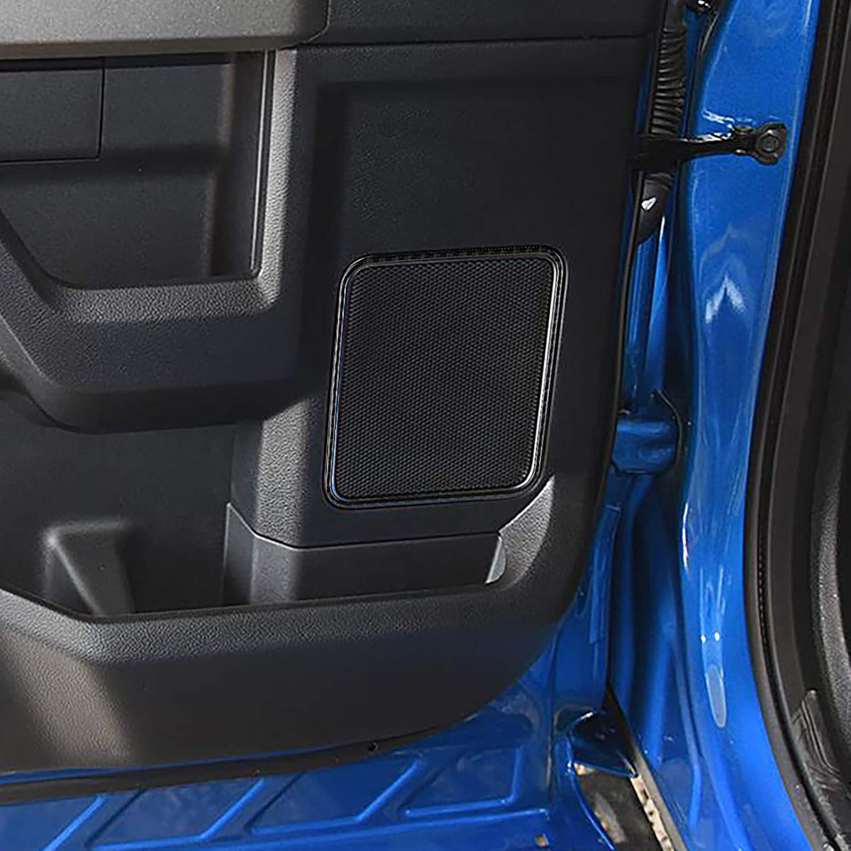 Carbon Fiber Door Loudspeaker Frame Trim Cover 4PCS X350