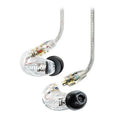 SE215 Sound Isolating Earphones Clear with Triple Flange Sleeves (3 Pairs) C17136