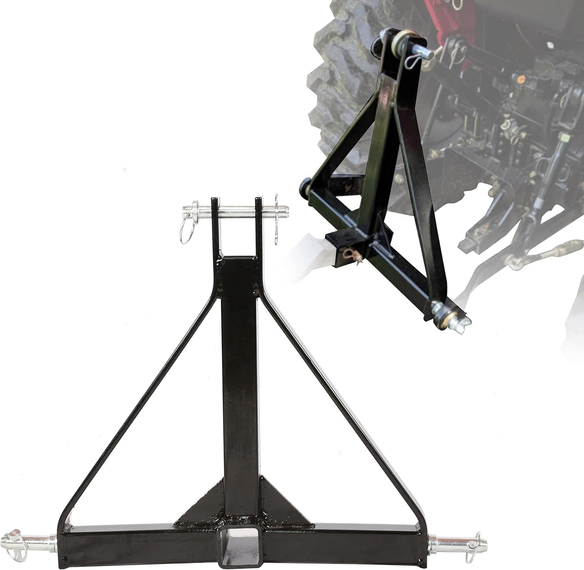 3 Point 2 Receiver Trailer Hitch Drawbar Adapter A251871